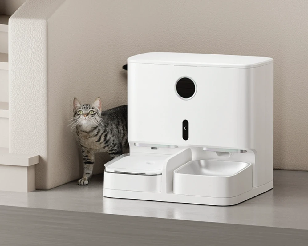 small automatic pet feeder